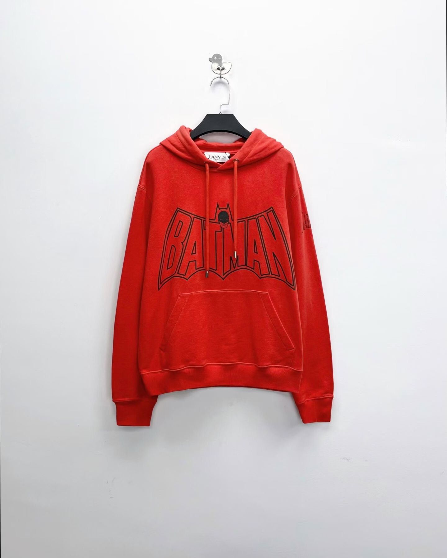 Lanvin Lanvin x Batman Logo Hoodie Size US M / EU 48-50 / 2 - 1 Thumbnail