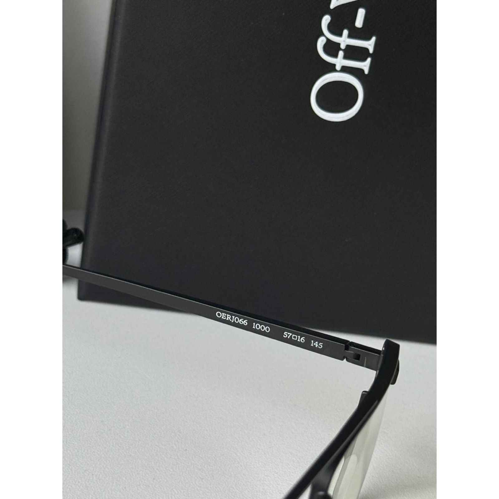 Off-White NEW Off White Opt Style 66 Bluelight Black Metal Frames Size ONE SIZE - 5 Thumbnail