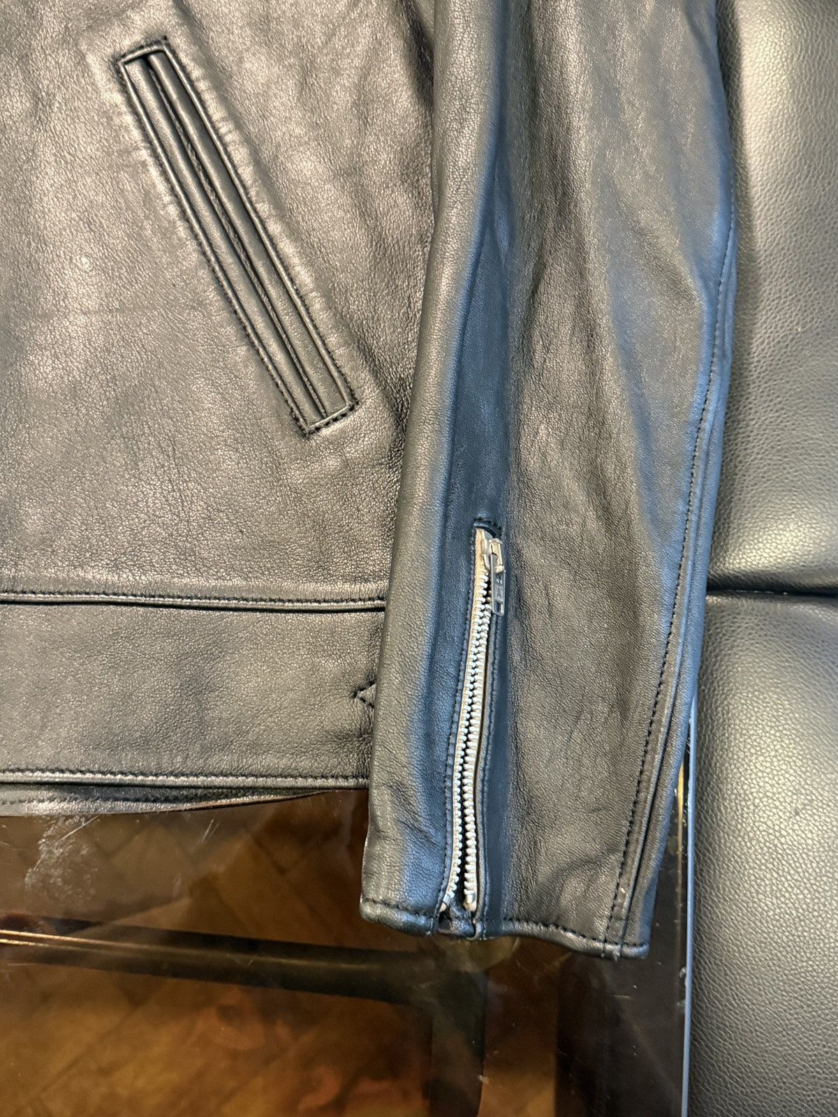 Addict Clothes Japan Addict x Deus Ex Machina AD-01 Sheep Leather Jacket Size US S / EU 44-46 / 1 - 6 Thumbnail