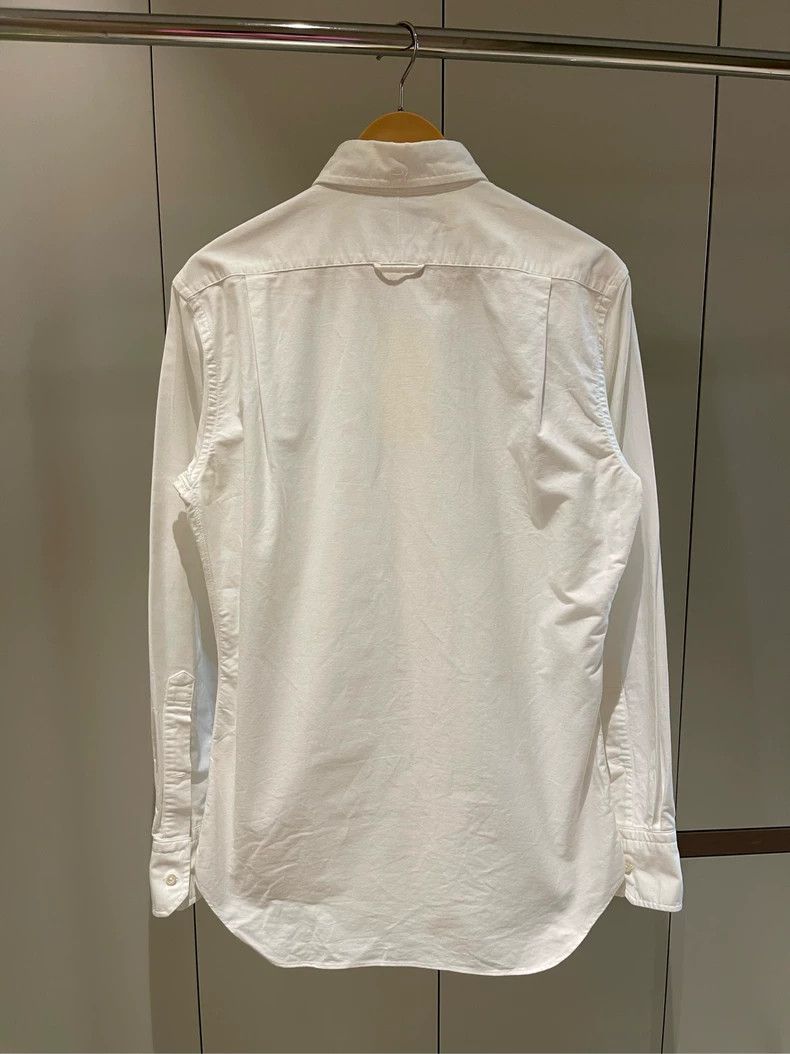 Thom Browne Thom browne White striped long-sleeved shirt 2504-Nextarrow Size US M / EU 48-50 / 2 - 3 Thumbnail
