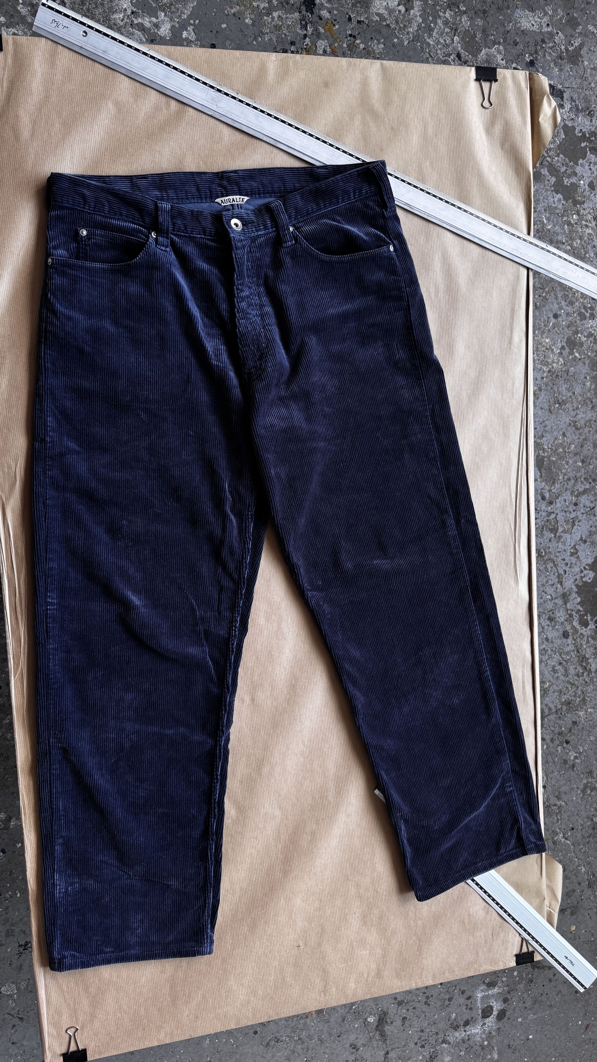 Auralee aa . L . WASHED CORDUROY 5P PANTS . A7AP03FN Size US 34 / EU 50 - 9 Thumbnail