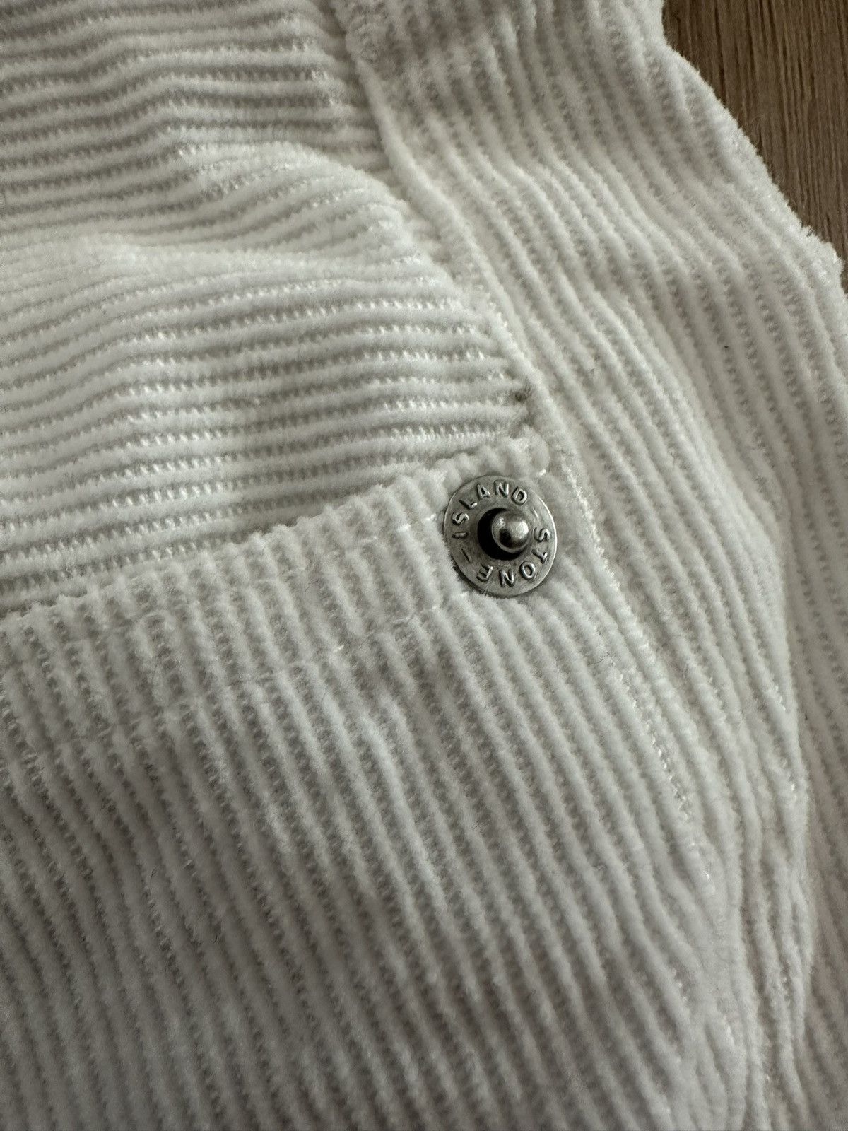 Stone Island Stone Island White Denim pants Size US 32 / EU 48 - 4 Thumbnail