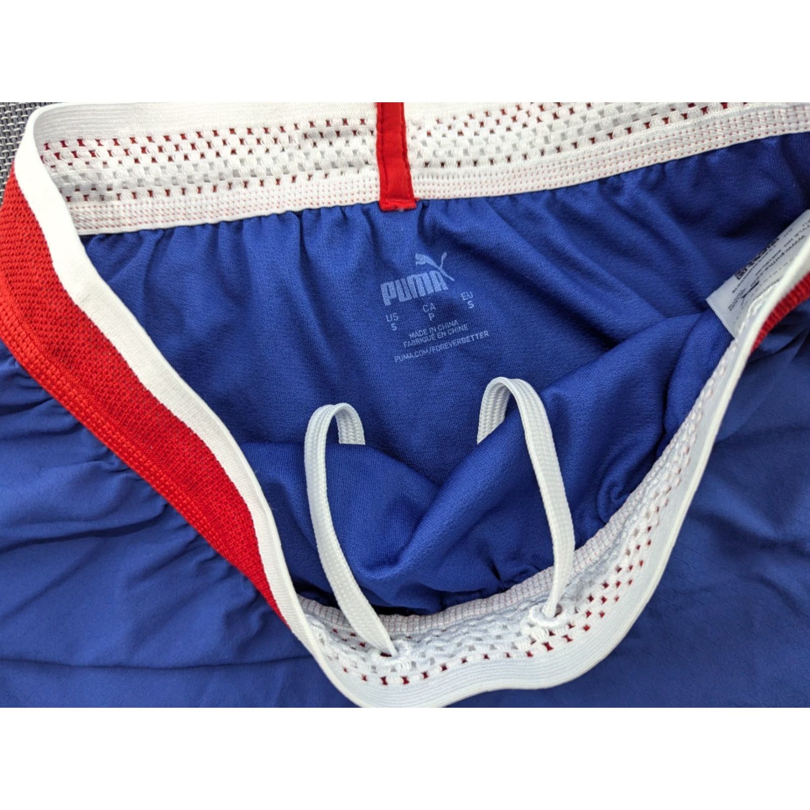 Puma PUMA Norway Olympic Team 2024 Womens Shorts Small Blue Track & Field Drawstrings Shirt? Size 28" / US 6 / IT 42 - 3 Thumbnail
