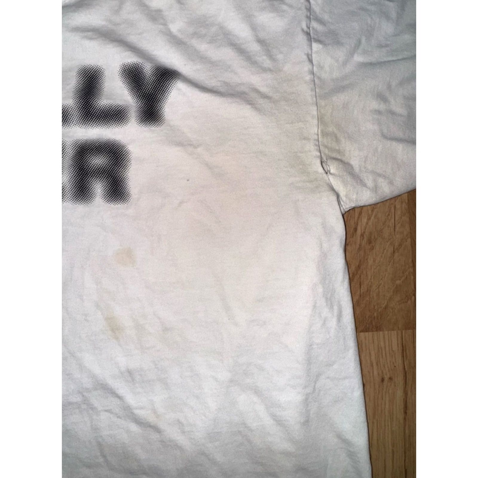 Vintage VINTAGE Tour Champ Shirt White Adult XL 1990s Sotally Tober Blurred Blurry Lettering Mens Size ONE SIZE - 3 Thumbnail