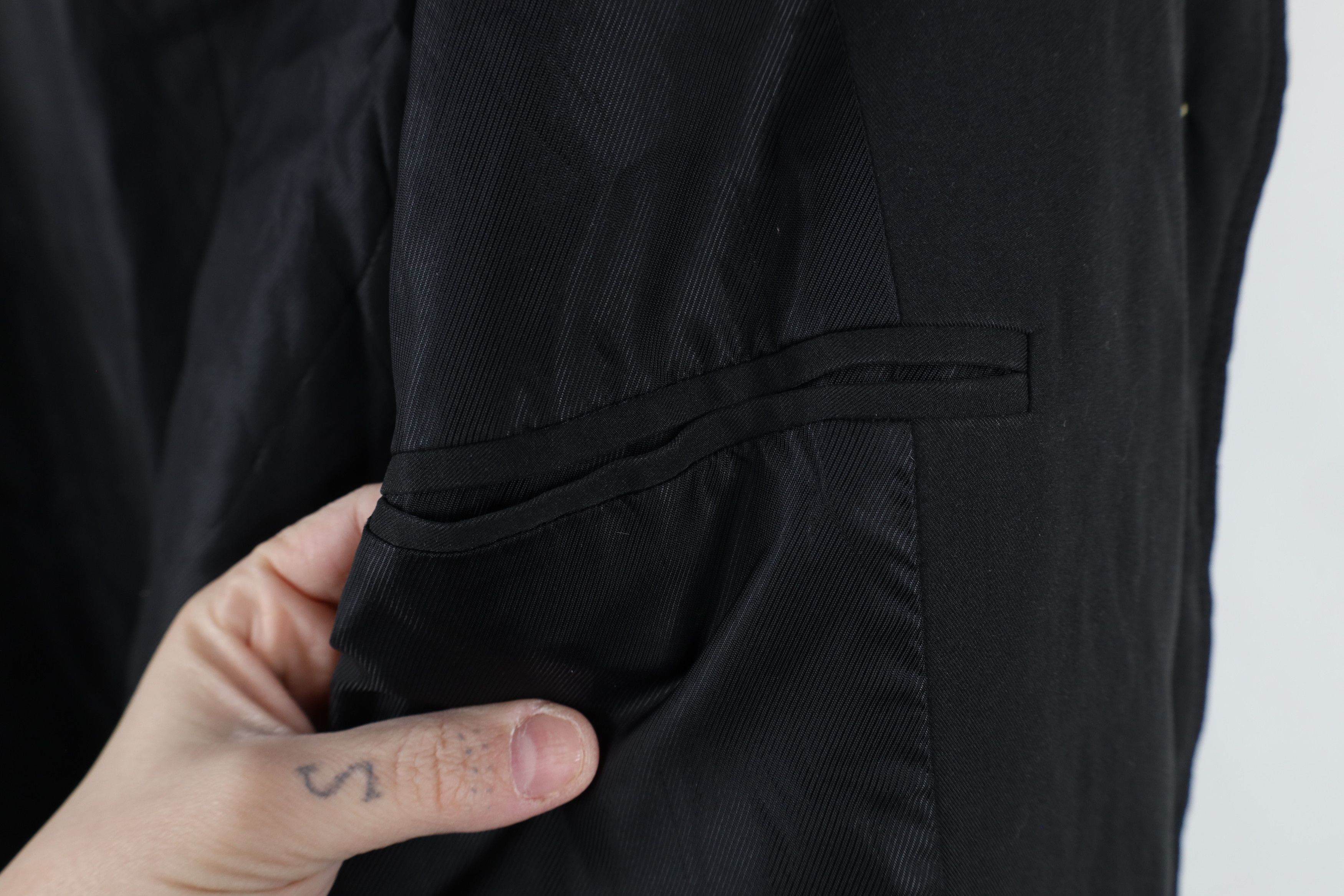 Orvis × Vintage Vintage Orvis Faded Blank Quilted Full Button Jacket Black Size L / US 10 / IT 46 - 8 Thumbnail