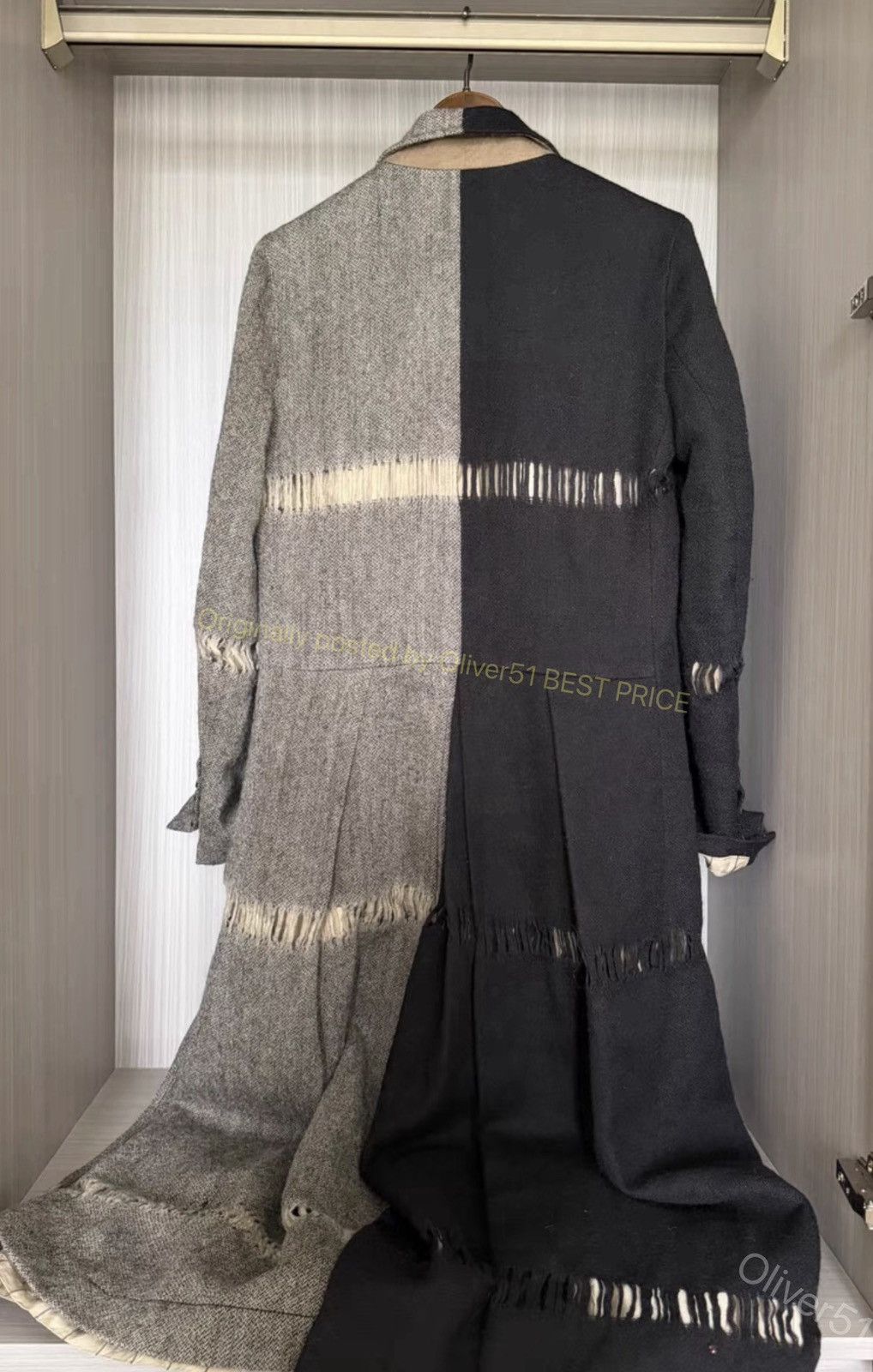 Uma Wang Uma Wang 20AW Cashmere Distressed Coat YYYY17/2610 Size M / US 6-8 / IT 42-44 - 5 Thumbnail