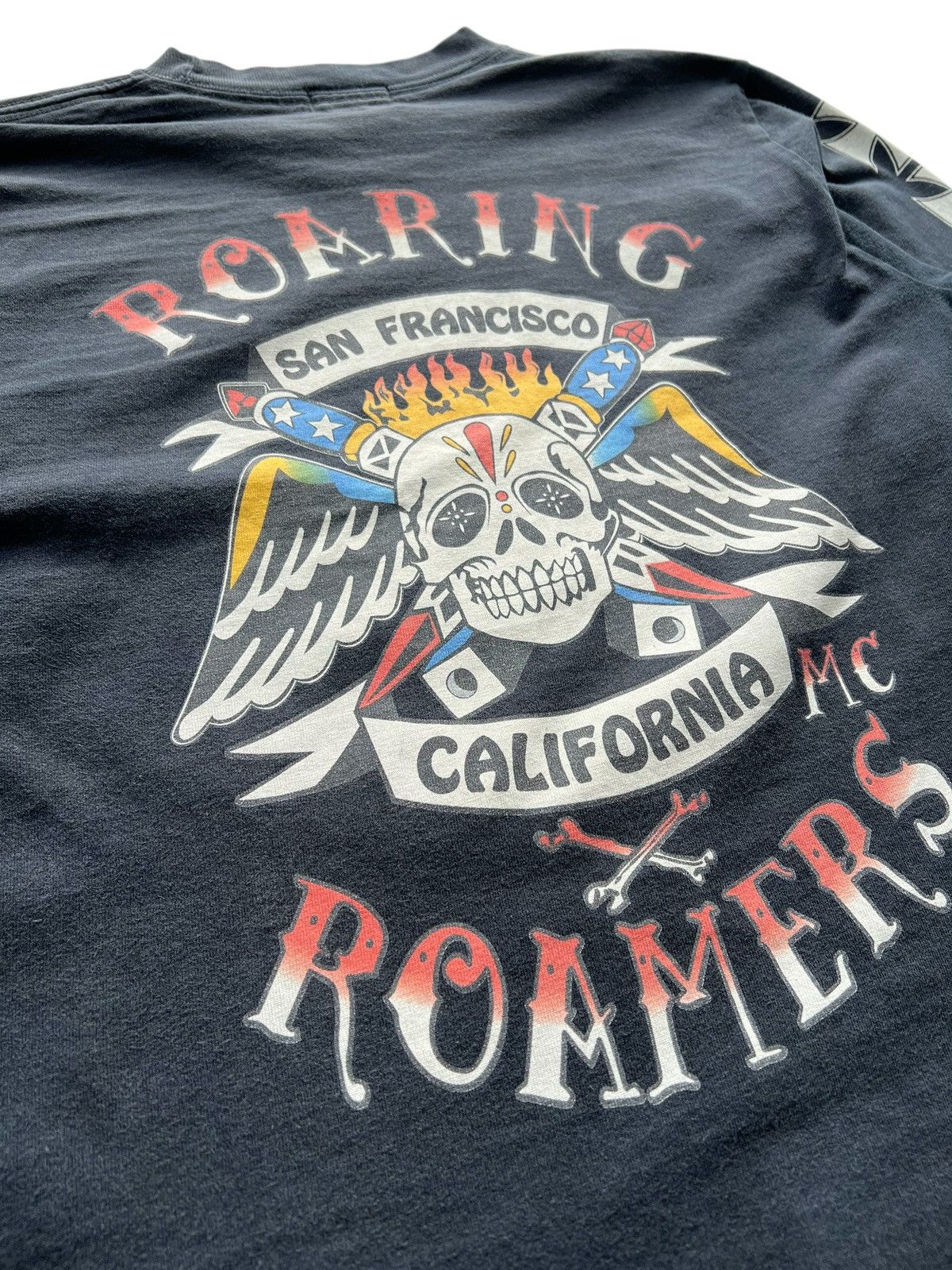 Indian Motorcycle × Toyo Enterprises 🔥Roaring San Francisco California Mc Roamers Longsleeves Tee Size US S / EU 44-46 / 1 - 18 Thumbnail