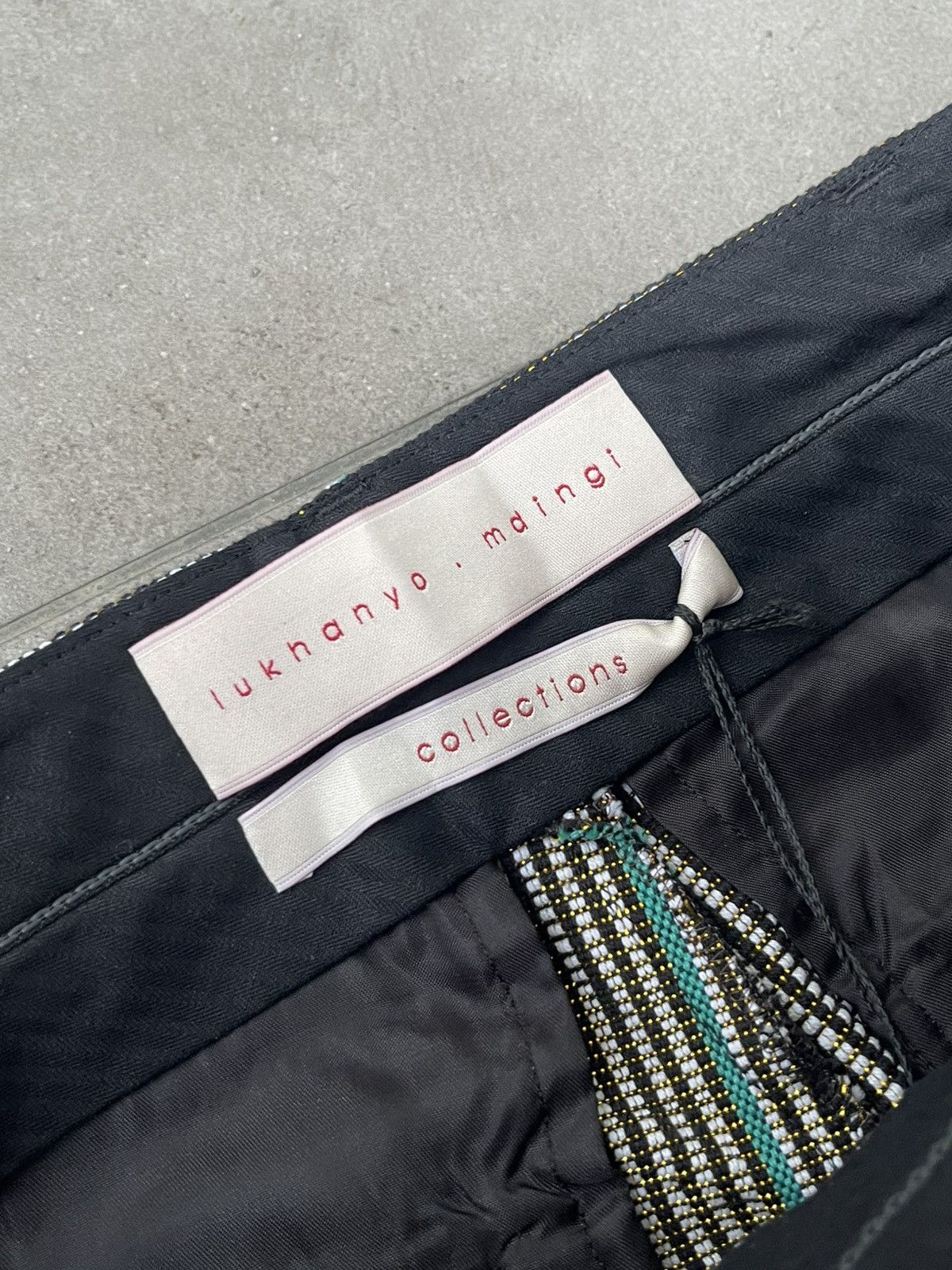 Other !DS! SS22 Lukhanyo Mdingi Cabes Transfuse Casual Pants Size US 30 / EU 46 - 15 Thumbnail