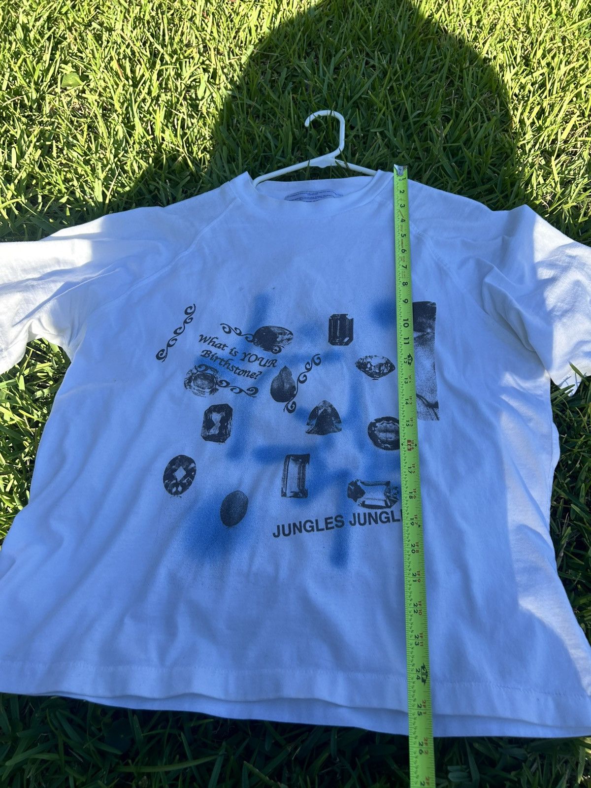Jungles Jungle Jungles birthstone white tee Size US M / EU 48-50 / 2 - 5 Thumbnail