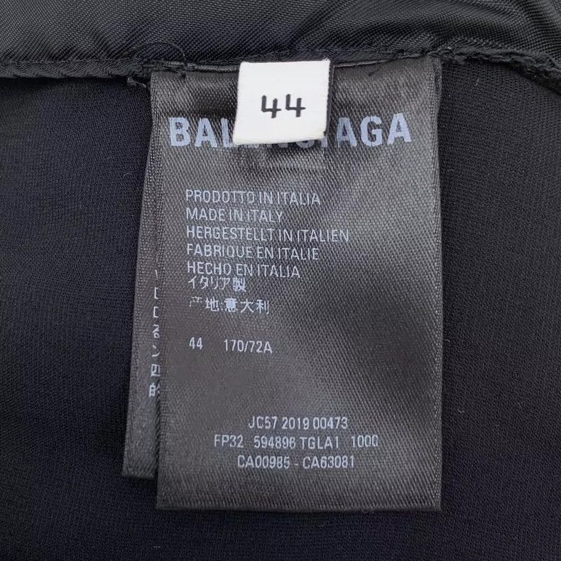 Balenciaga Balenciaga Black Iron Tower Intarsia Full Print Corduroy C Size US 44 / EU 60 - 7 Thumbnail