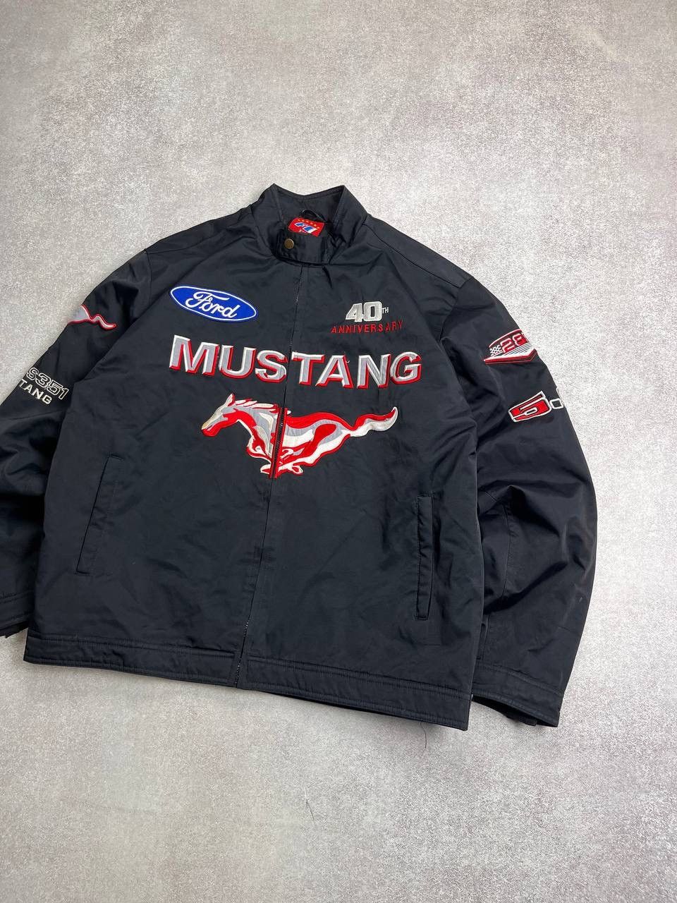 Japanese Brand × Vintage VINTAGE FORD MUSTANG 40th ANNIVERSARY RACING JACKET Y2K XXl Size US XXL / EU 58 / 5 - 2 Thumbnail