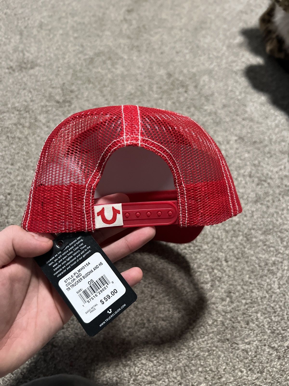 True Religion True Religion Buddha Trucker Hat Size ONE SIZE - 3 Thumbnail