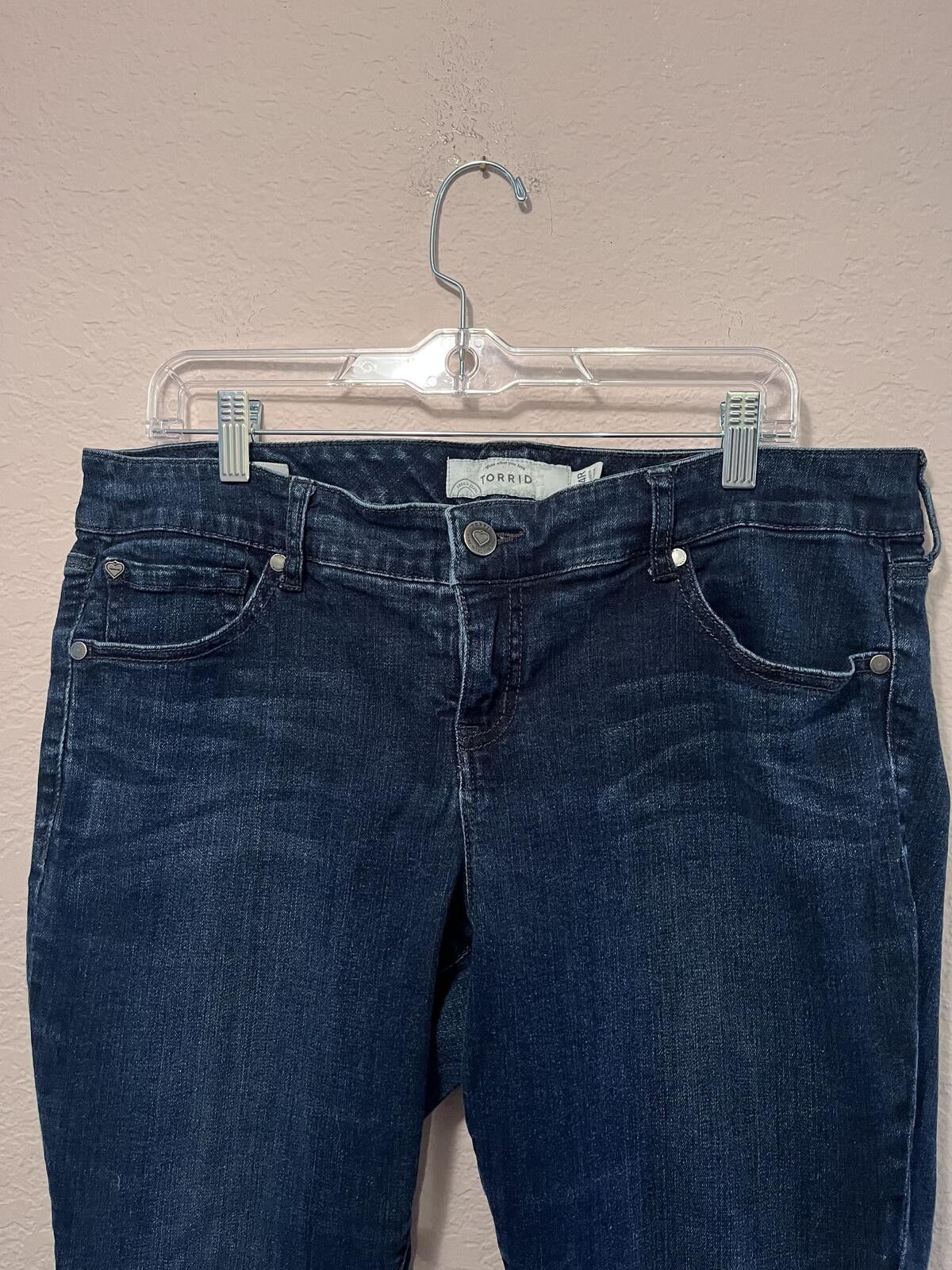 Other Torrid Dark Wash Jeans Women’s Plus Size Stretch Denim Size 36" / US 14 / IT 50 - 3 Thumbnail
