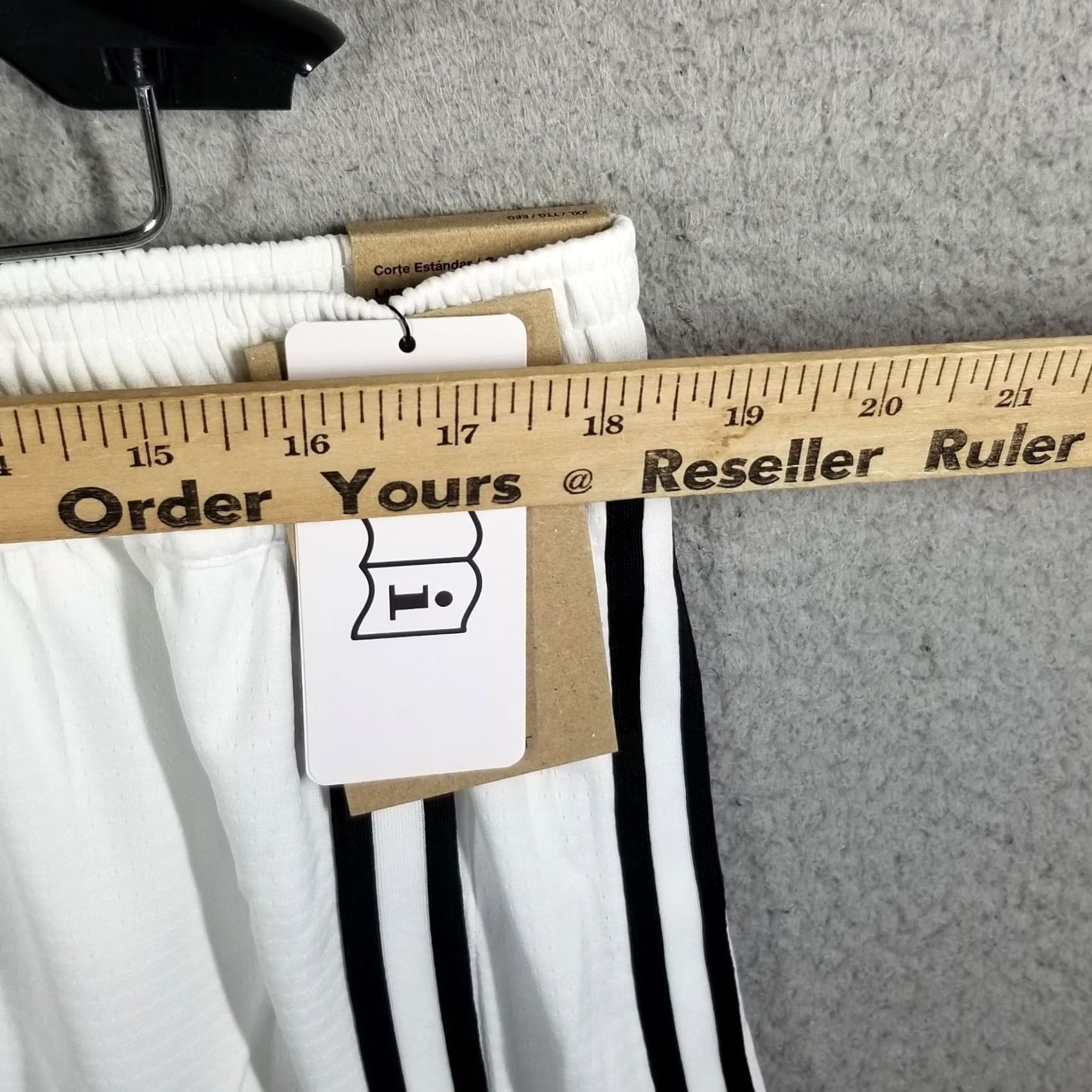 Nike Nike Women's Dri-FIT Basketball Shorts White / Black Size XXL Size 40" / US 18 - 5 Thumbnail