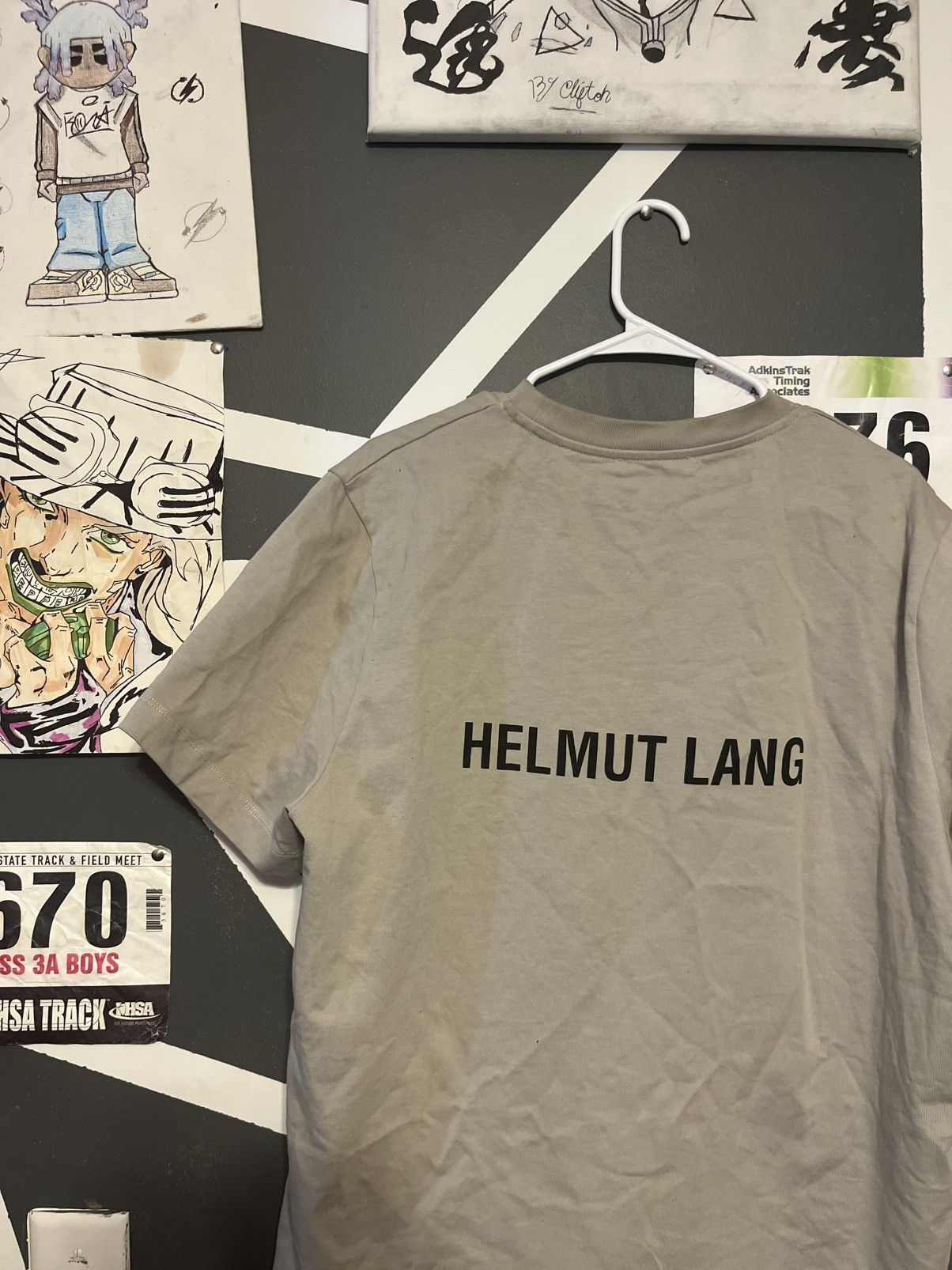 Helmut Lang beige helmut lang shirt Size US M / EU 48-50 / 2 - 2 Thumbnail