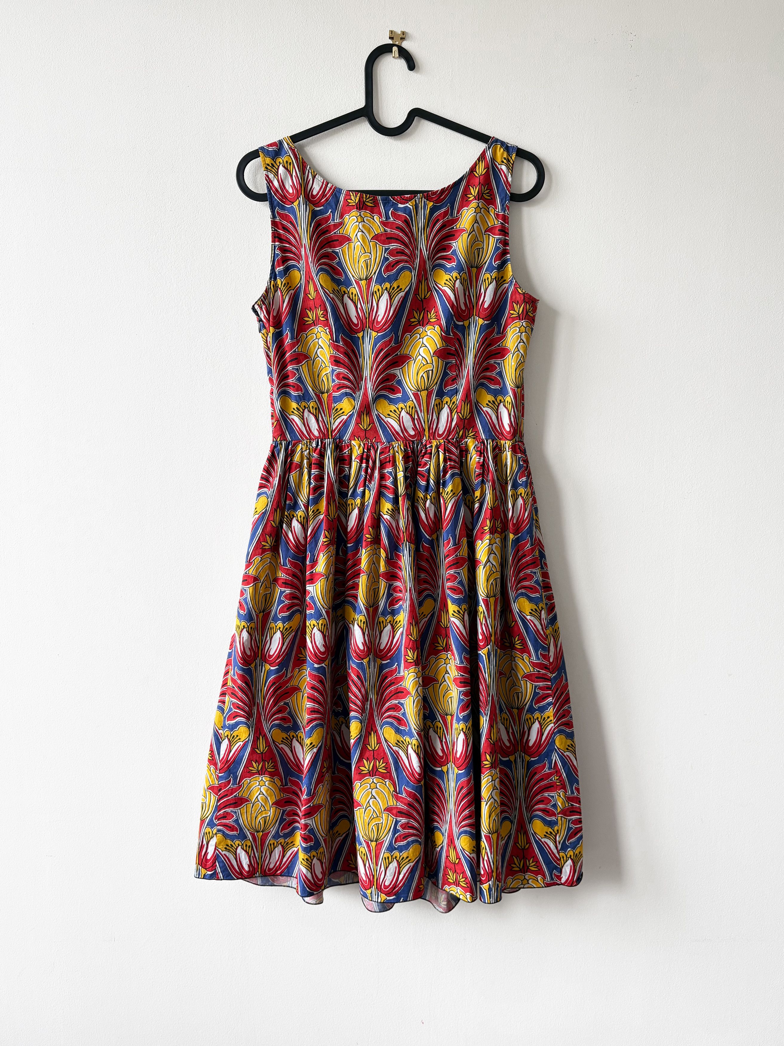 Prada Prada womens multicolor floral print dress Size M / US 6-8 / IT 42-44 - 2 Thumbnail
