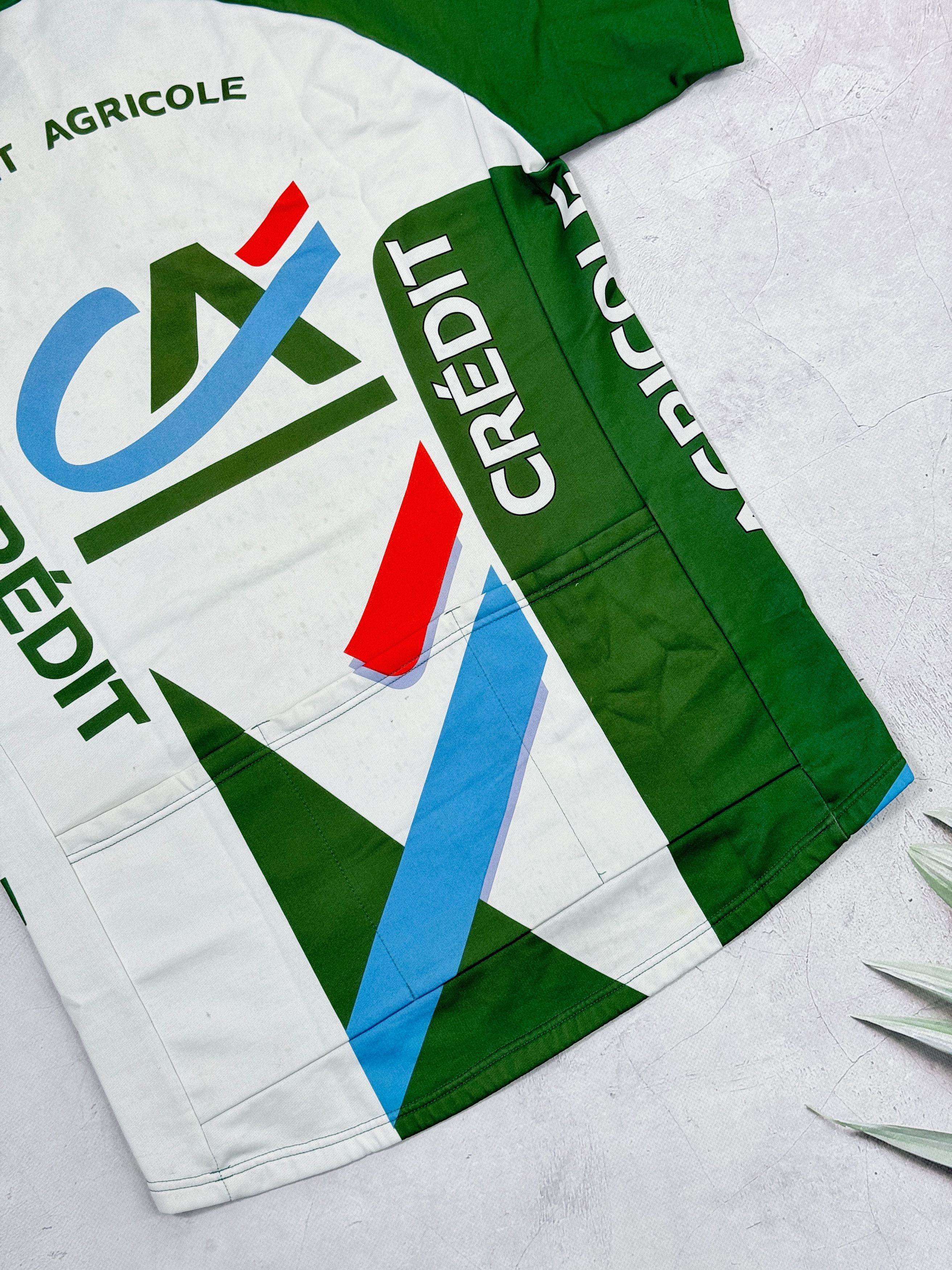 Vintage Vintage Nalini Cycling Jersey Eddy Merckx Credit Agricole Size US L / EU 52-54 / 3 - 8 Thumbnail