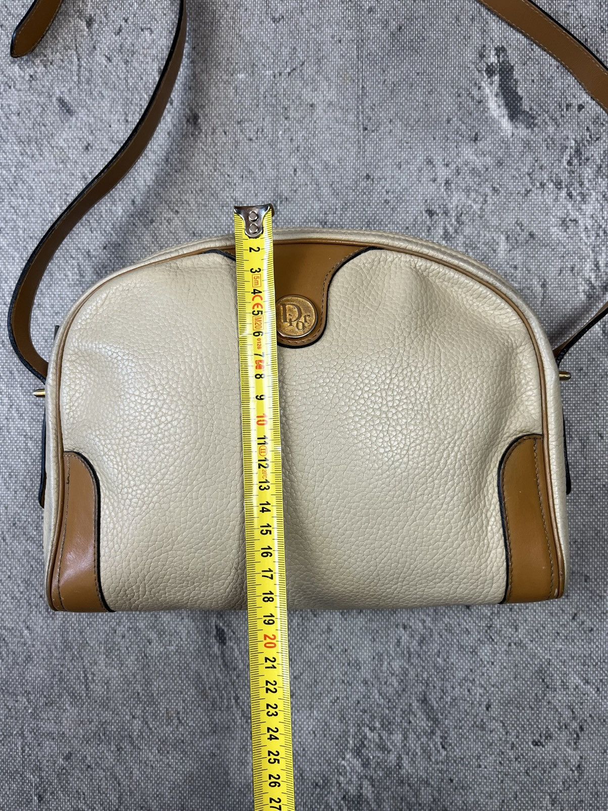 Dior Dior - vintage luxury 80s leather bag made in France Size ONE SIZE - 9 Thumbnail