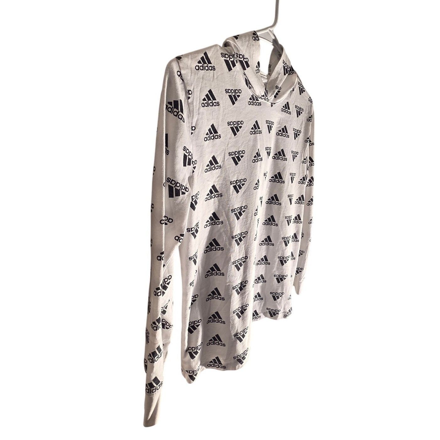 Adidas Adidas Monogram Black&White LongSleeveShirt Hoodie-kids10/12 Size US S / EU 44-46 / 1 - 2 Thumbnail