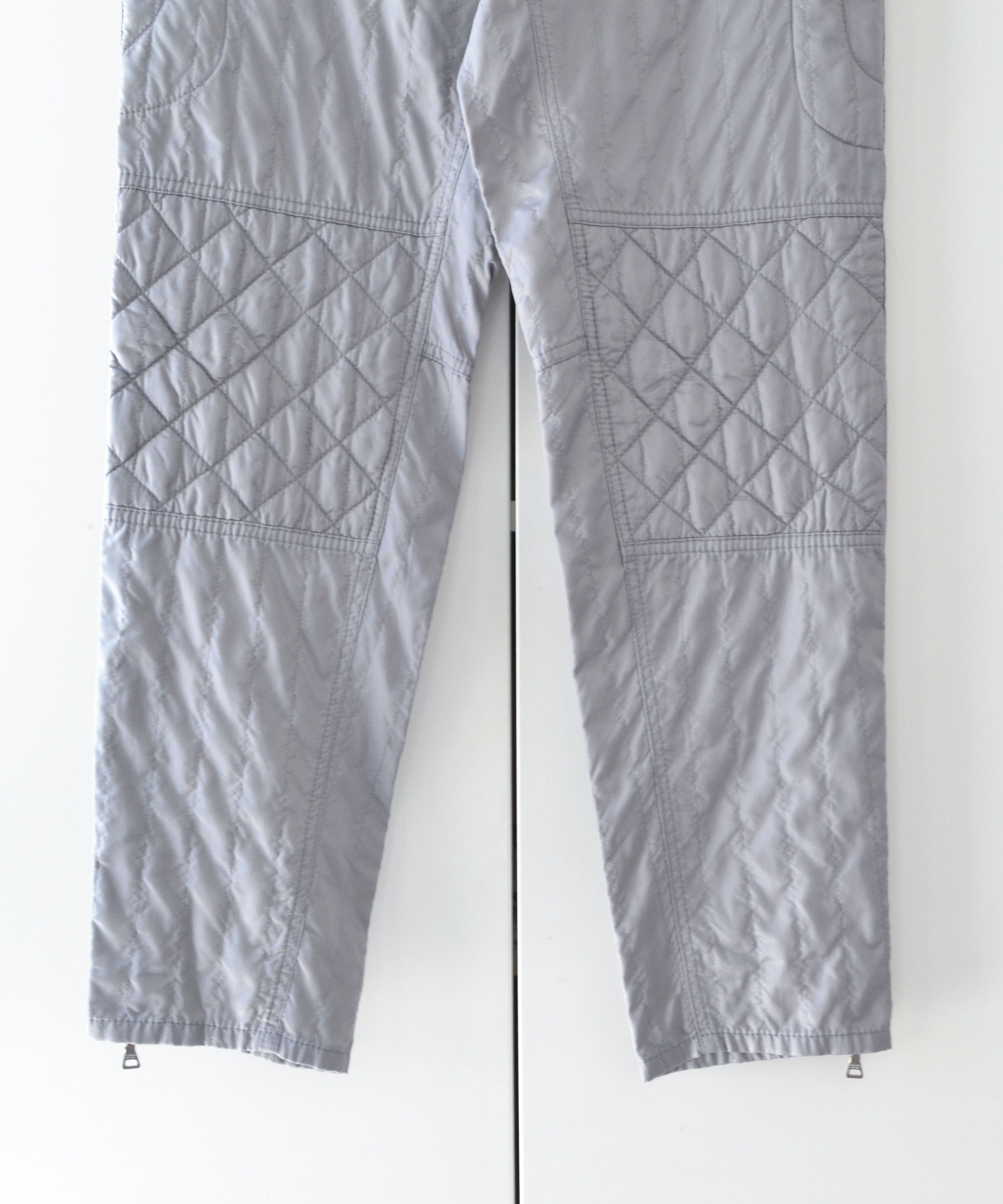Prada PRADA Pants Nylon Trousers Belt Logo Sport Ski Quilted Size 30" / US 8 / IT 44 - 7 Thumbnail