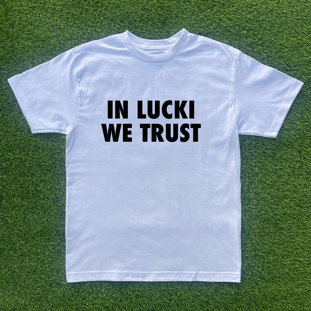 Vintage IN LUCKI WE TRUST TSHIRT Size US M / EU 48-50 / 2 - 1 Preview
