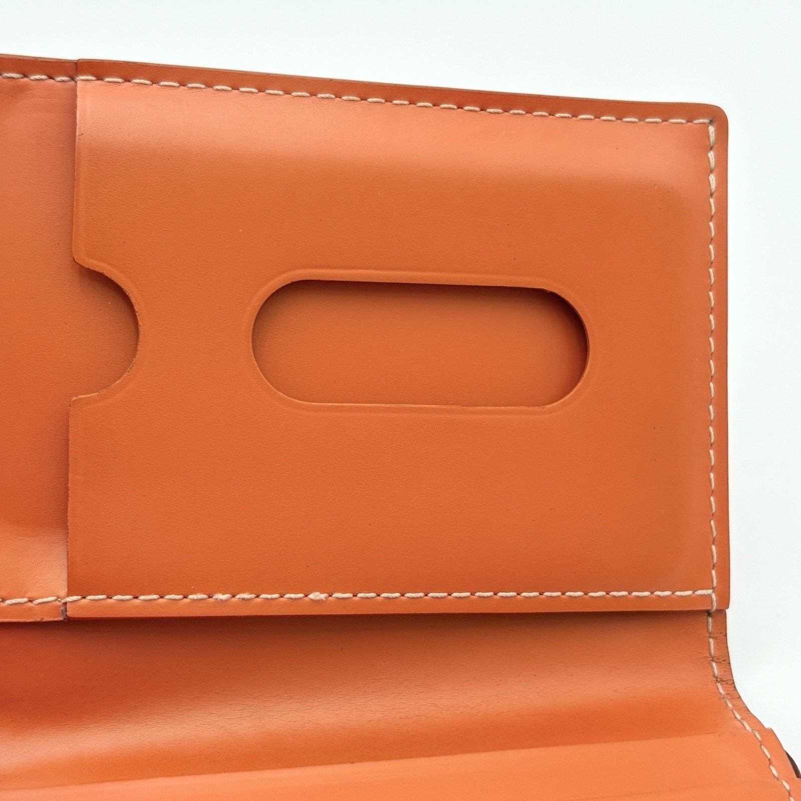 Goyard Goyard Saint Marc Card Holder Wallet ' Orange ' | AUTHENTIC! Size ONE SIZE - 8 Thumbnail
