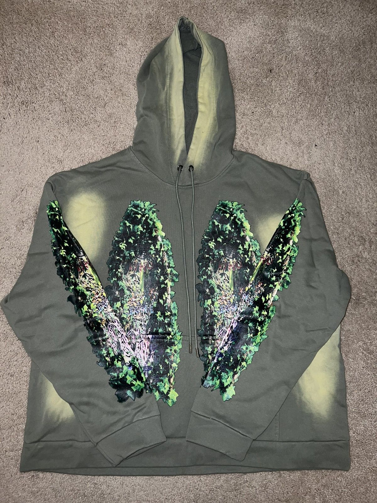 Who Decides War GARDEN GLASS HOODED SWEATSHIRT Size US L / EU 52-54 / 3 - 1 Thumbnail