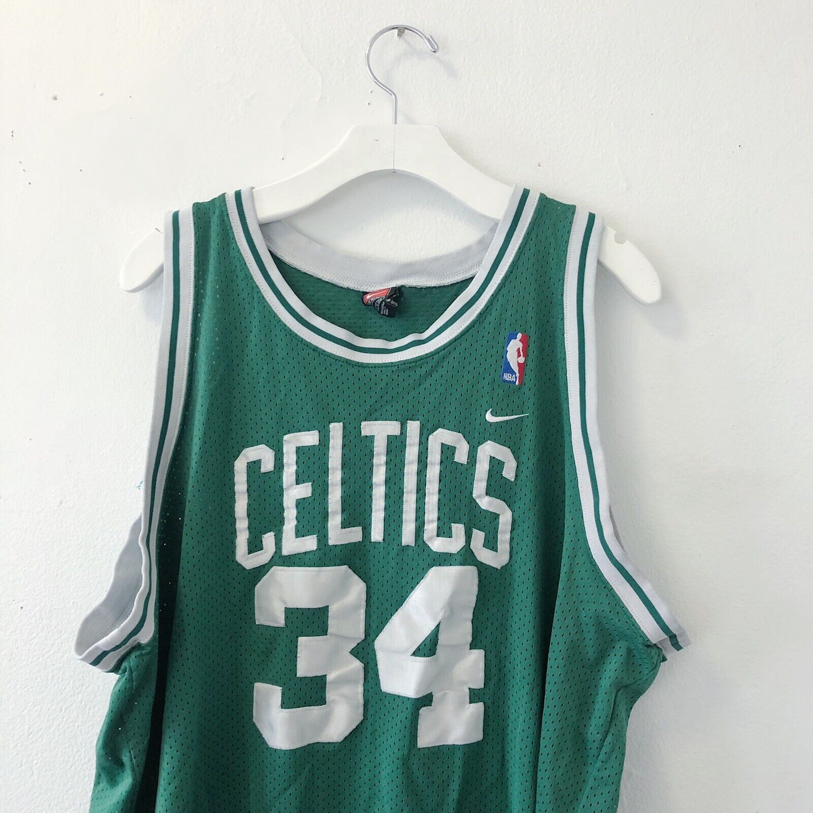 Nike 2000s Nike Paul Pierce #34 Boston Celtics NBA Jersey 2XL Size US XXL / EU 58 / 5 - 4 Thumbnail