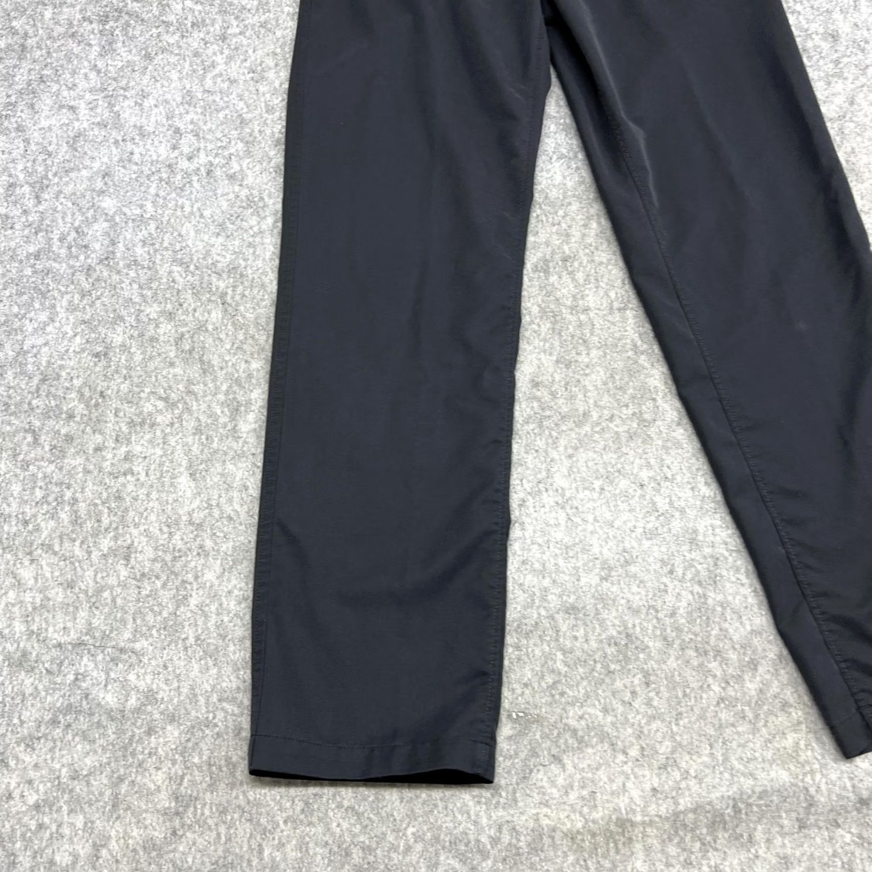 Hugo Boss Hugo Boss Mens Black Microfiber Chino Pants Regular Straight Office Fit 36 35x34 Size US 36 / EU 52 - 7 Thumbnail