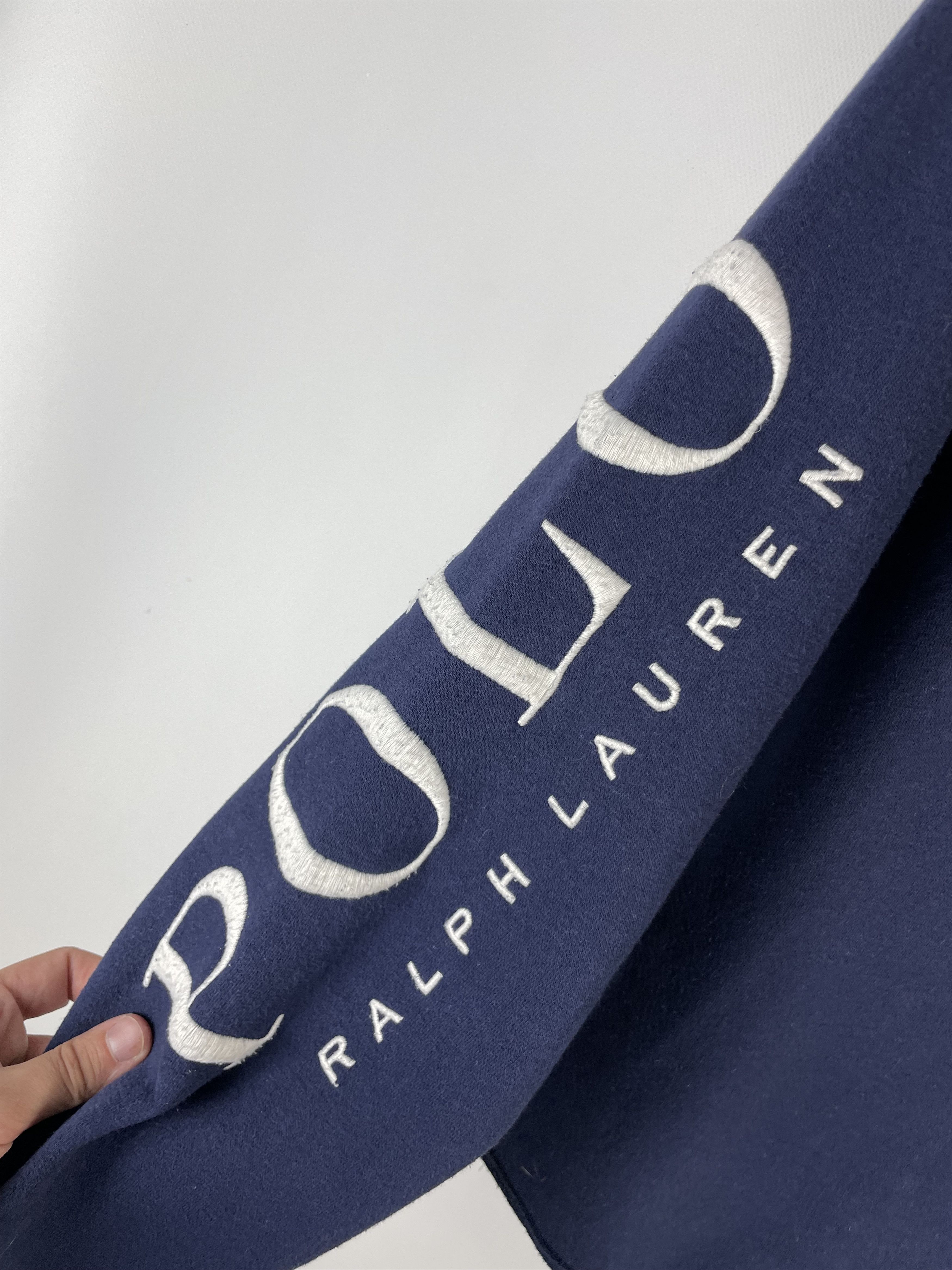 Polo Ralph Lauren × Vintage Vintage Polo Ralph Lauren Sweat Sweatshirts Size L / US 10 / IT 46 - 6 Thumbnail