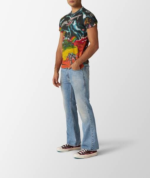 ERL ERL ALL OWER PRINTED KNIT T-SHIRT Size US L / EU 52-54 / 3 - 2 Thumbnail