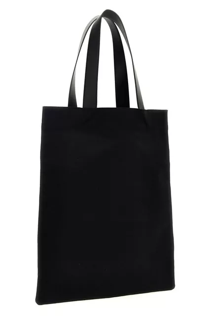 Jil Sander JIL SANDER Black Canvas Tote Bag New & Authentic Size ONE SIZE - 2 Thumbnail