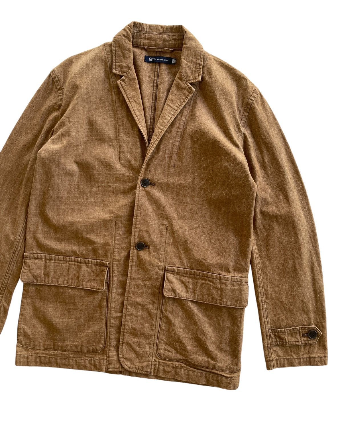 Global Work Vintage Worker Chore Jacket Size US M / EU 48-50 / 2 - 4 Thumbnail