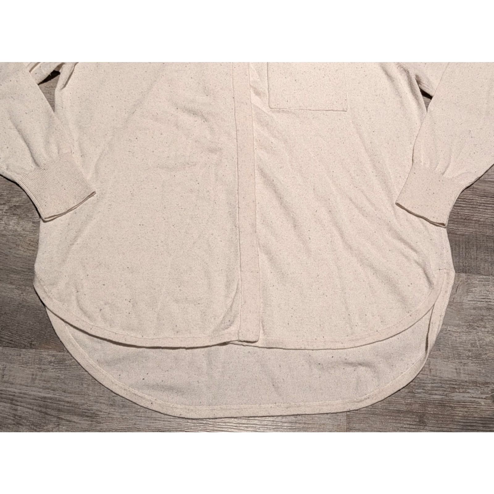 Smartwool Smartwool Womens Edgewood Button Down Sweater Natural Donegal Medium 17319-H46 Size M / US 6-8 / IT 42-44 - 5 Thumbnail