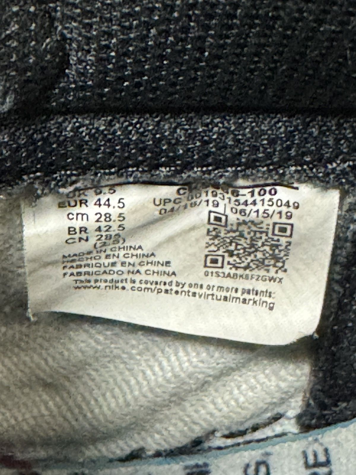 Jordan Brand Jordan 1 Fearless UNC Chigago Size US 10.5 / EU 43-44 - 7 Thumbnail