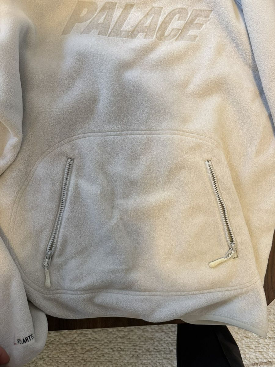 Palace Palace Polartec Grey Laser Hoodie Size US XL / EU 56 / 4 - 4 Thumbnail