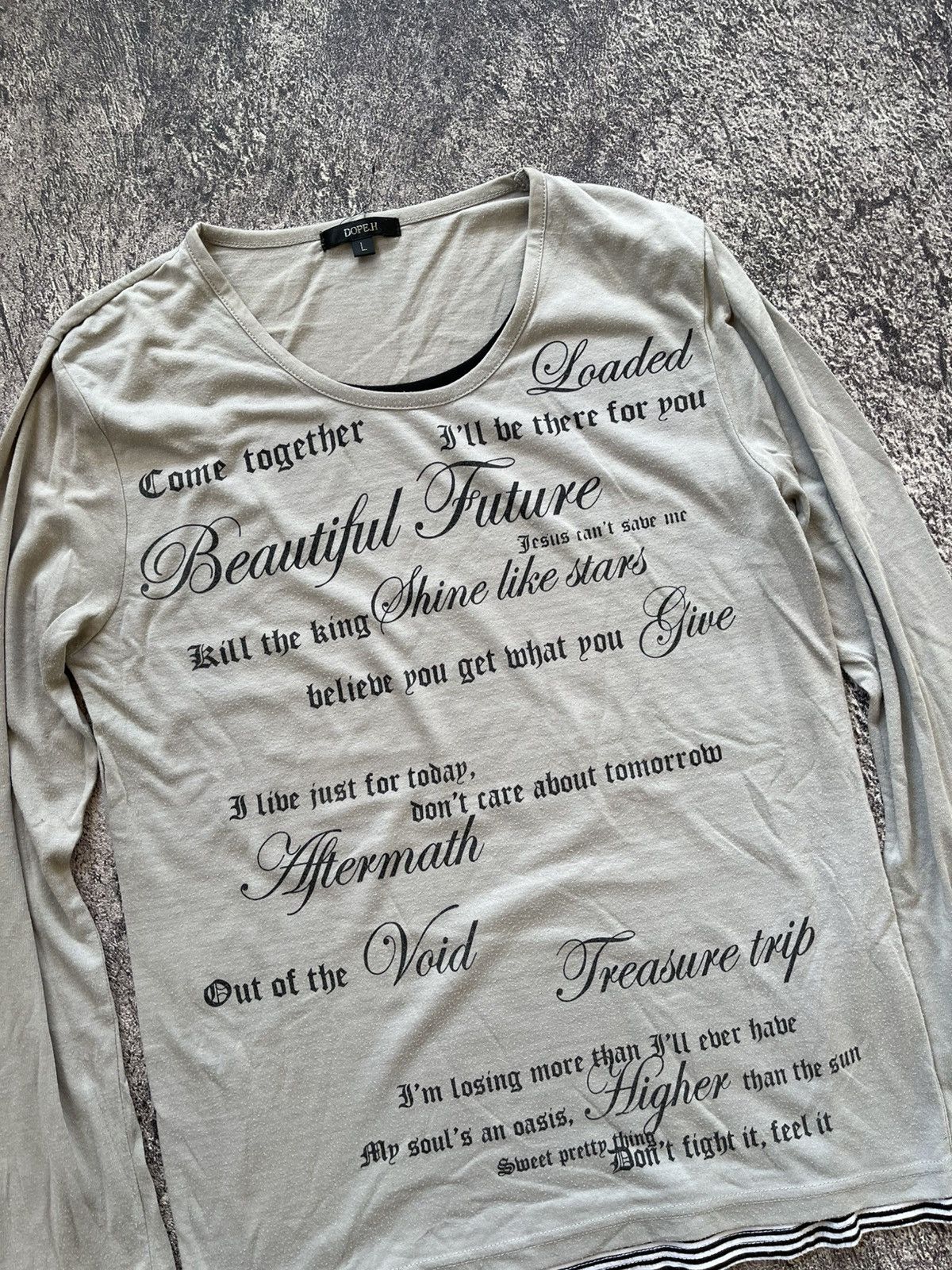 Japanese Brand Y2K Dipeh ifsixwasnine longsleeve Size US L / EU 52-54 / 3 - 2 Thumbnail