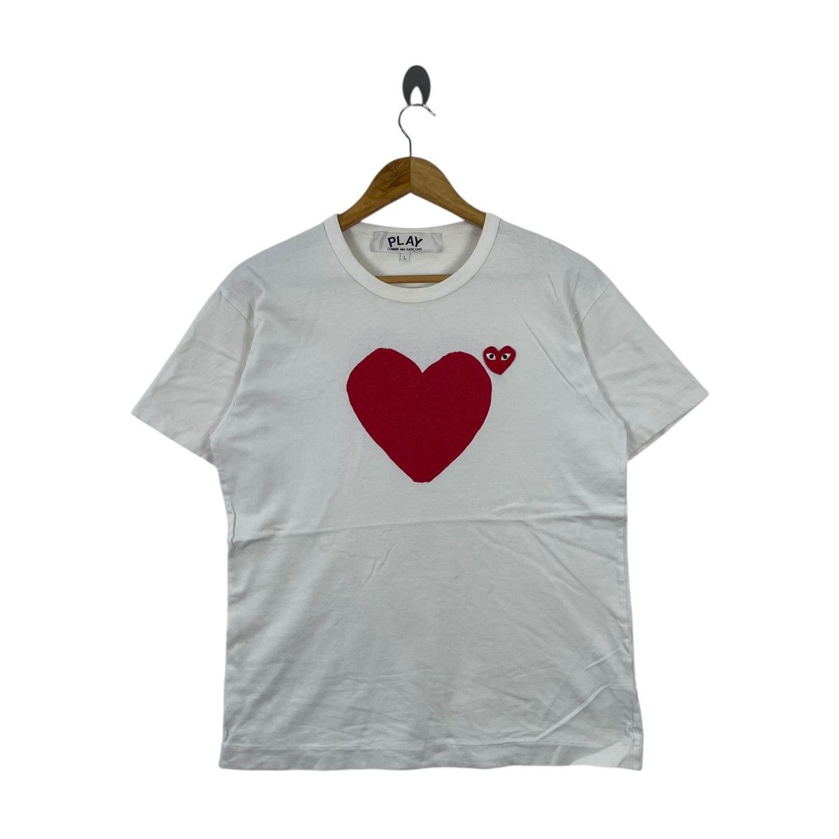 Comme des Garcons PLAY AD2017 COMME des GARÇONS PLAY Tee Shirt Size US L / EU 52-54 / 3 - 1 Thumbnail