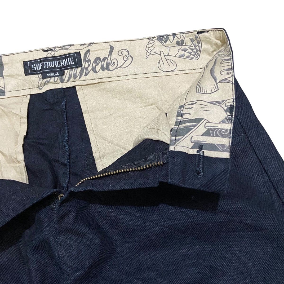 SOFTMACHINE Softmachine Japanese Ink Artist Workpants - Black Size US 29 - 4 Thumbnail