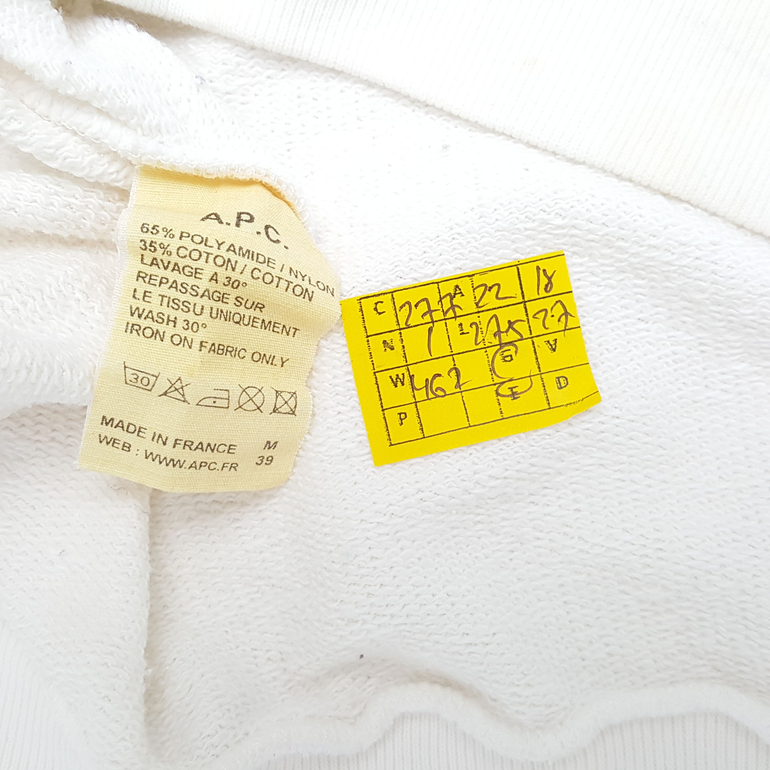 A.P.C. × Vintage Vintage UNIVERSITY OF NOWHERE A.P.C. Japan Brand Sweatshirt Size US M / EU 48-50 / 2 - 7 Thumbnail