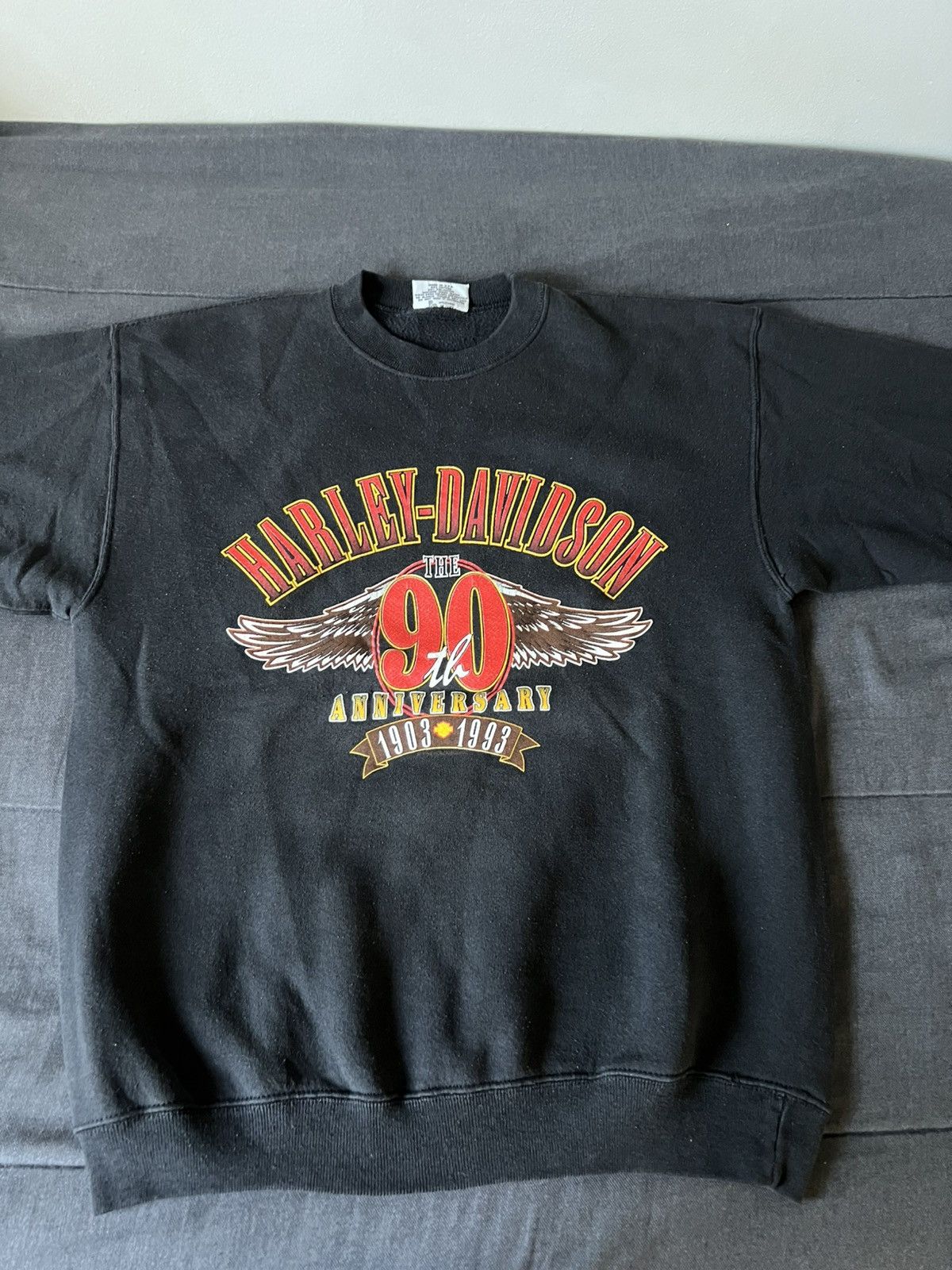 Harley Davidson Vintage Harley Davidson crewneck Size US L / EU 52-54 / 3 - 1 Thumbnail