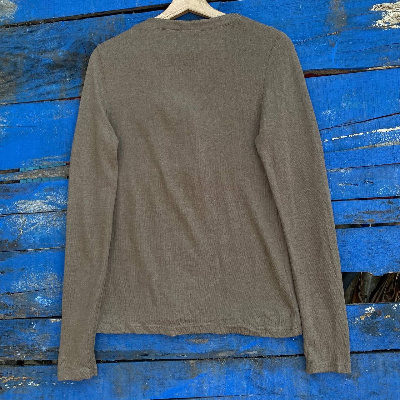 If Six Was Nine Vintage Africa Taro V Neck Button Long Sleeve tee Size US S / EU 44-46 / 1 - 7 Thumbnail