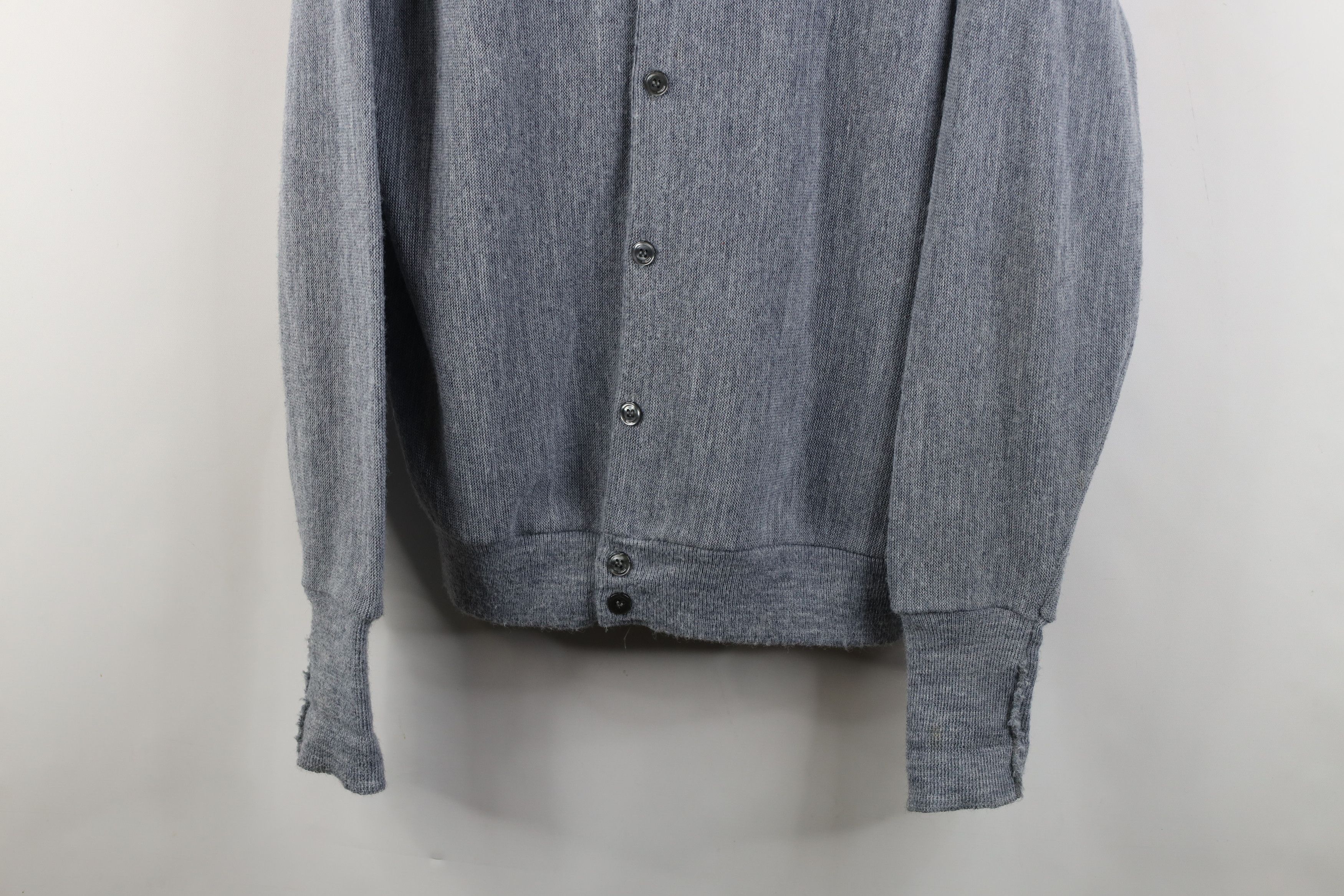 Vintage Vintage 70s Streetwear Knit Kurt Cobain Cardigan Sweater USA Size US L / EU 52-54 / 3 - 3 Thumbnail