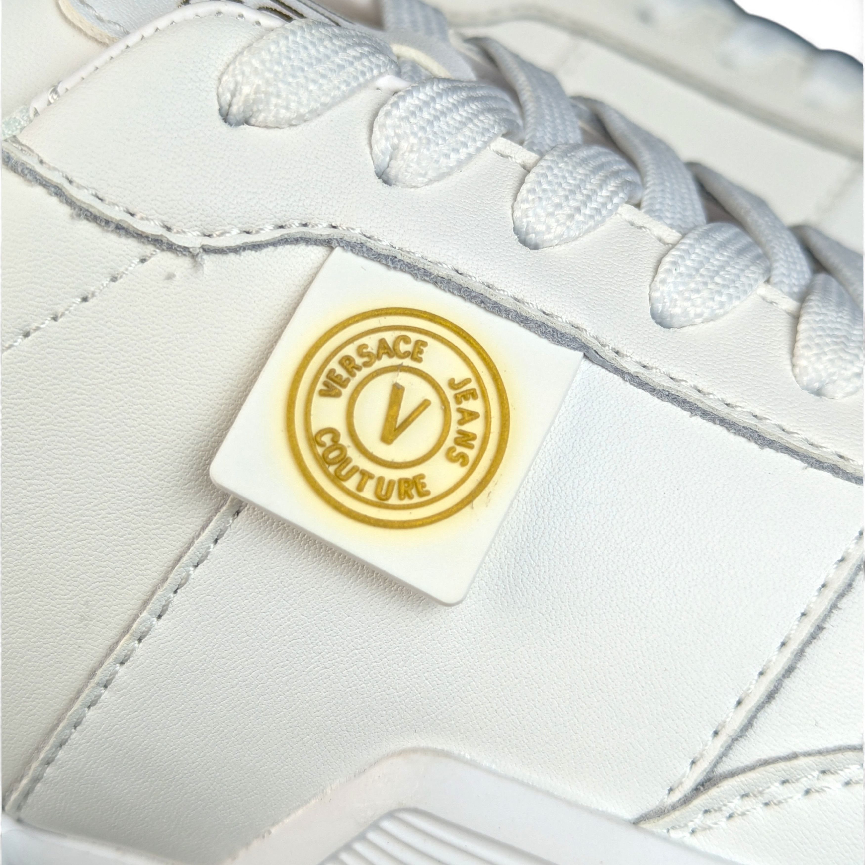 Versace Jeans Couture VERSACE JEANS COUTURE White Sneakers Size US 9 / IT 39 - 7 Thumbnail