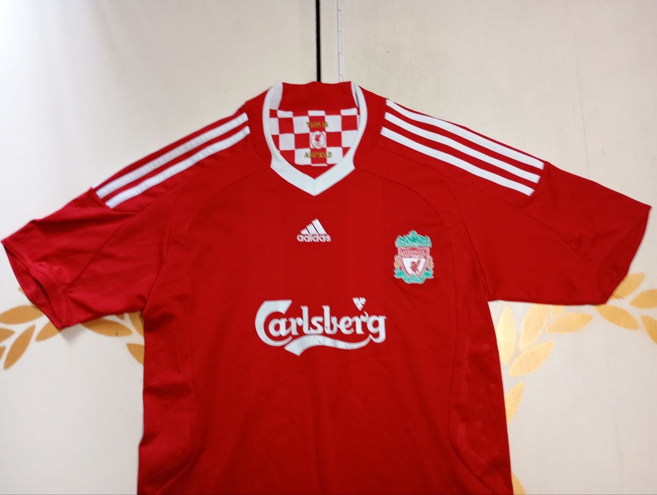 Adidas Liverpool FC Adidas Home Jersey 2008-2009 Size US M / EU 48-50 / 2 - 2 Thumbnail