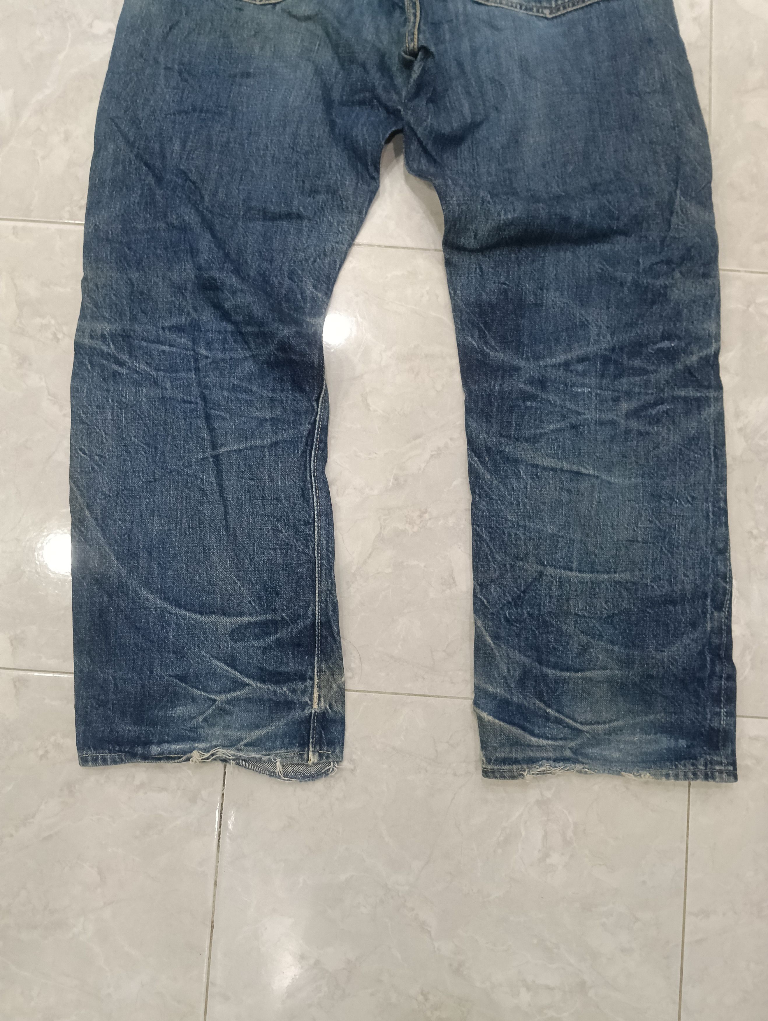 Skull Jeans by an Alchemist Sick Skull Jeans Selvedge Size US 31 - 6 Thumbnail