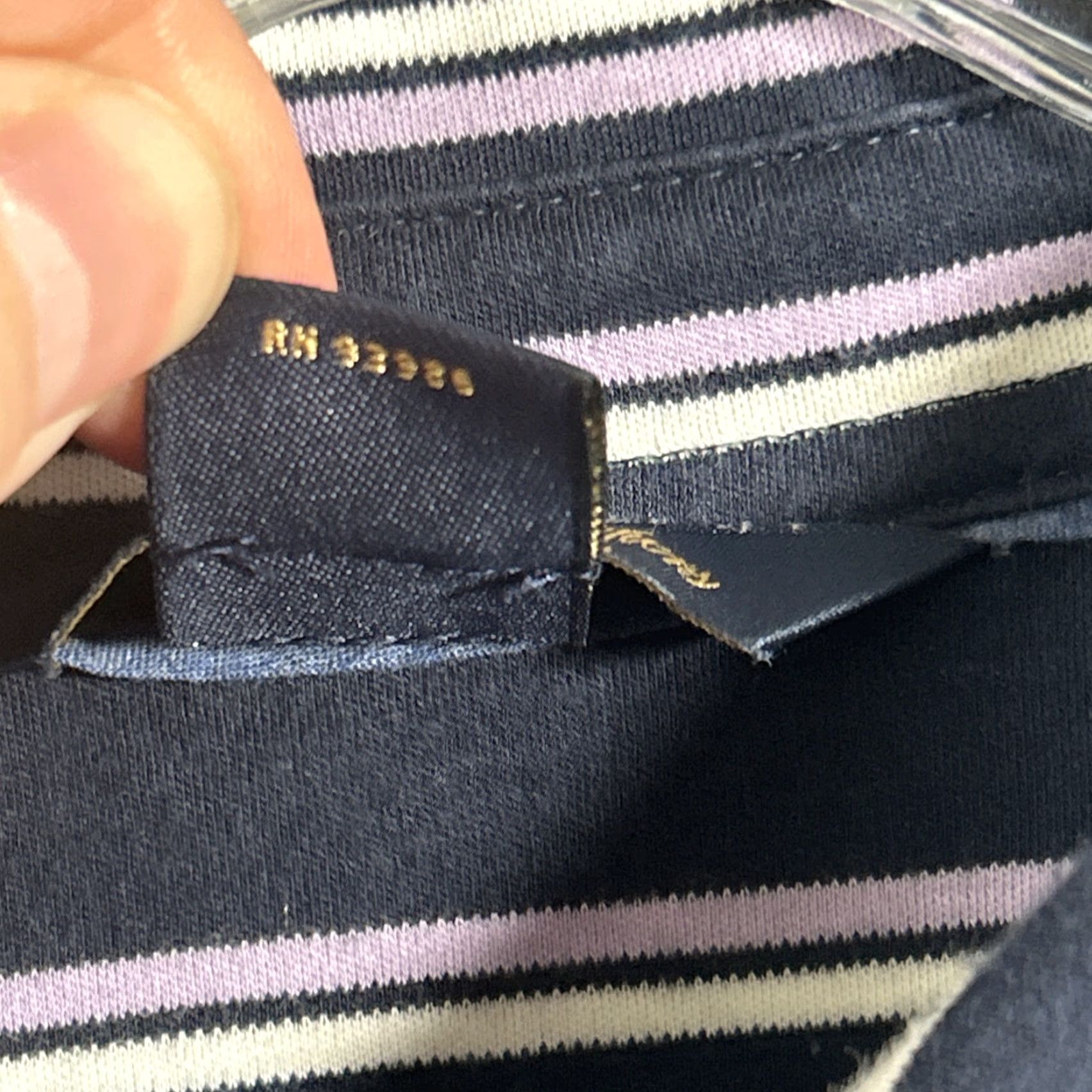 Brooks Brothers Brooks Brothers Polo Shirt Mens XL Slim Fit Blue Striped Short Sleeve Size US XL / EU 56 / 4 - 4 Thumbnail