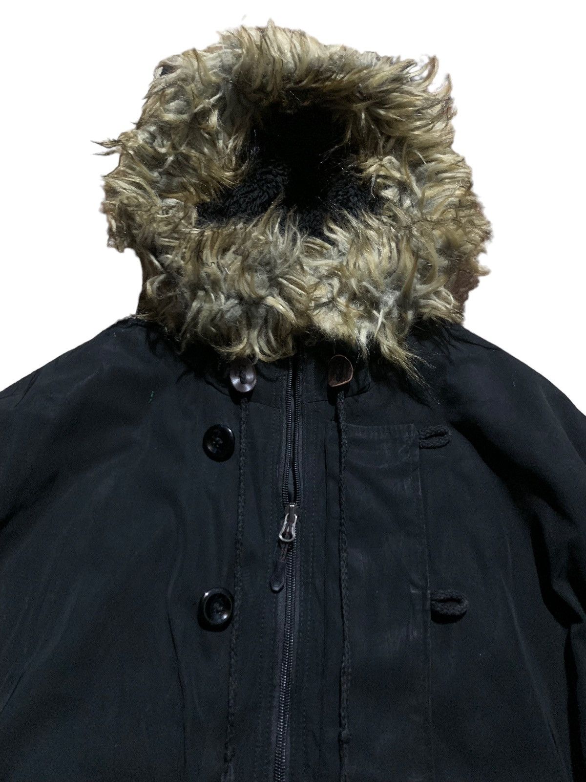 If Six Was Nine Japanese brand oversized fur hoodie jacket LgB style Size US M / EU 48-50 / 2 - 4 Thumbnail