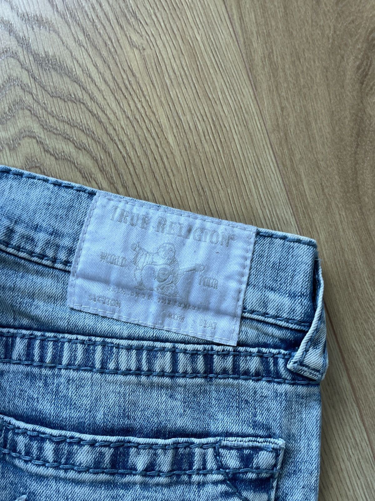 True Religion × Vintage Y2K Vintage TRUE RELIGION GENO Relaxed Slim Denim Pants Size US 32 / EU 48 - 4 Thumbnail