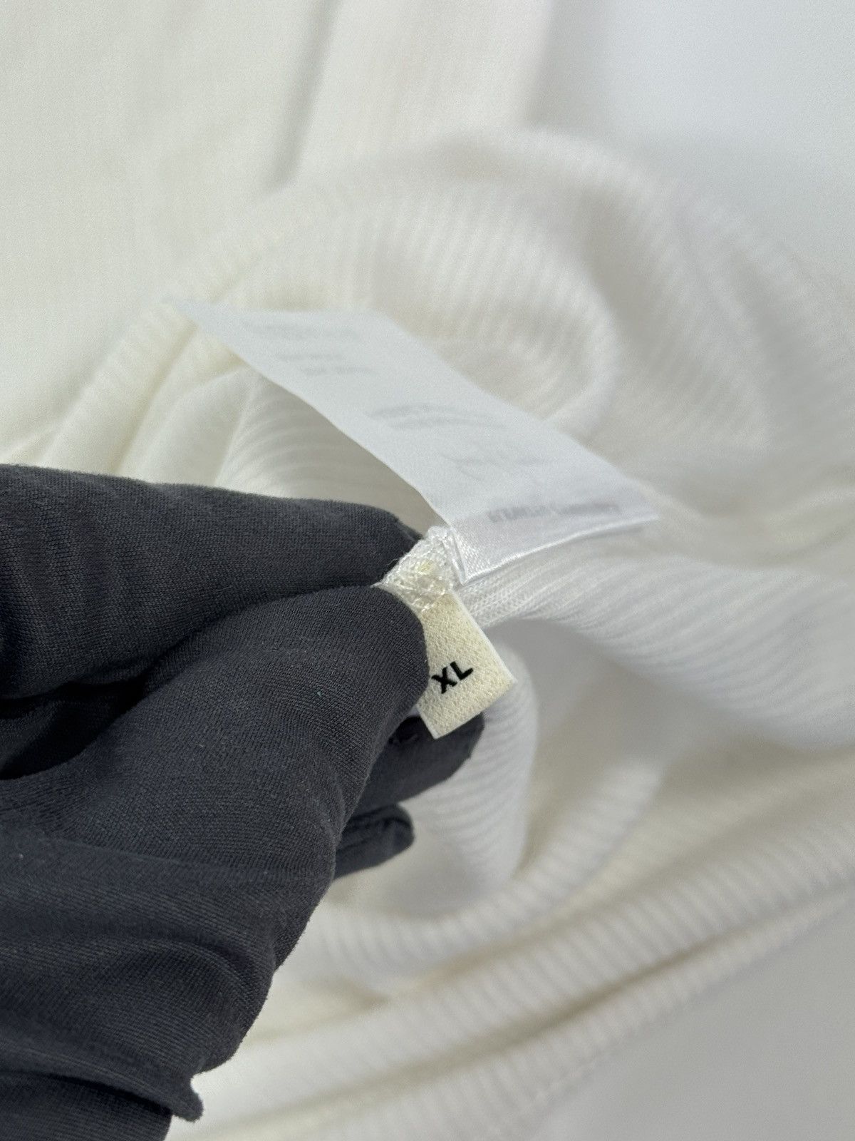 Second/Layer LONG SLEEVE THERMAL RIBBED T-SHIRT Size US XL / EU 56 / 4 - 7 Thumbnail
